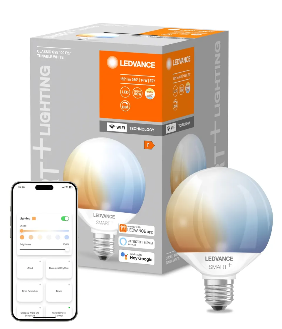 ledvance-smart-wifi-globe-ampoule-led-e27-connect-e-d-polie-gradable-blanc-tunab image 1