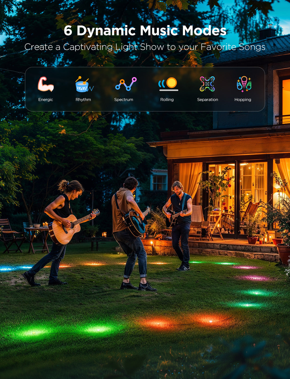 govee-outdoor-ground-lights-2-spots-d-clairage-de-jardin-encastrables-rgb-recond image 7