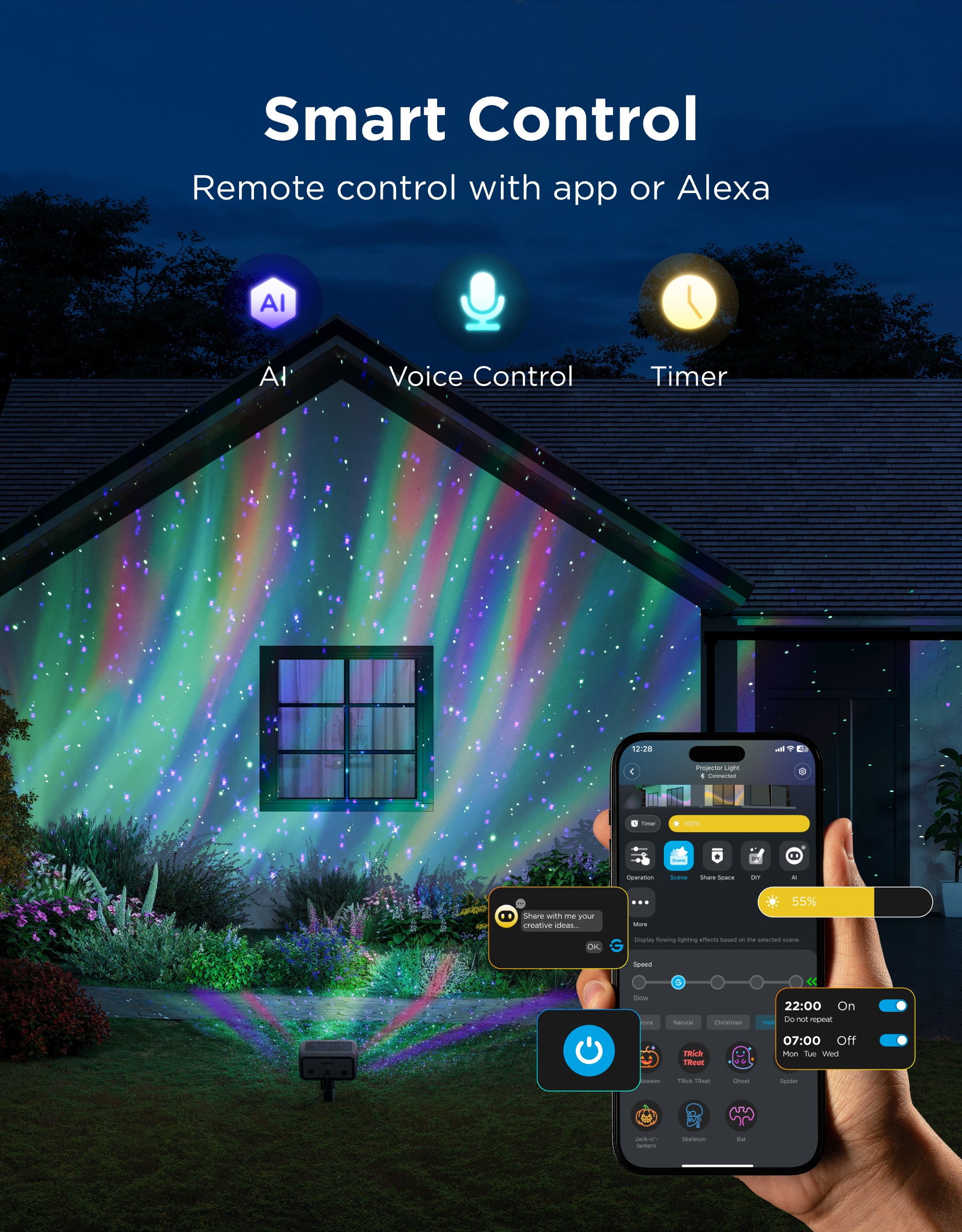 govee-outdoor-projector-light-projecteur-lumineux-ext-rieur-halloween-no-l-avec- image 8