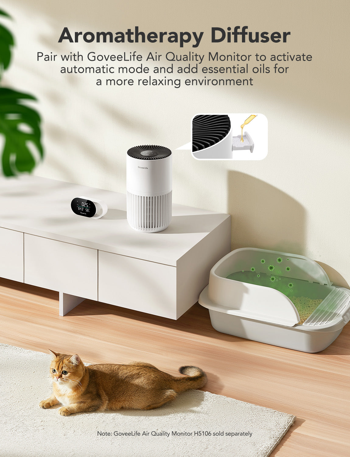 goveelife-smart-air-purifier-lite-h7126-purificateur-d-air-intelligent-avec-filt image 8