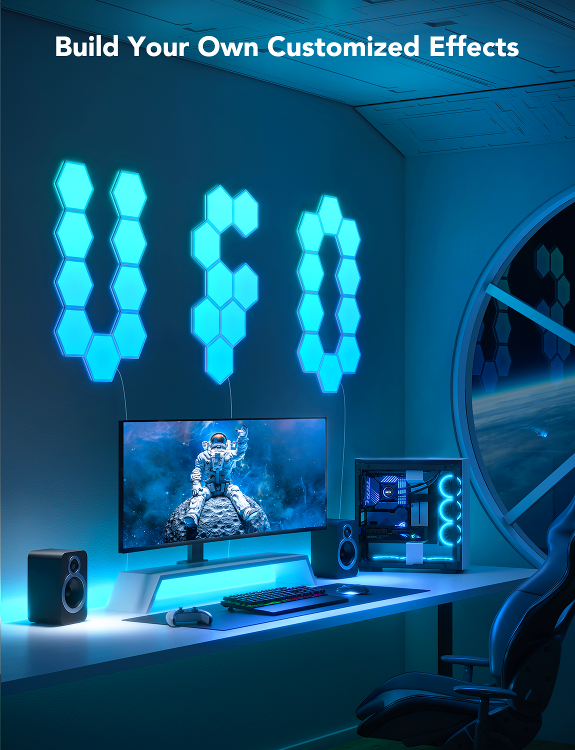 govee-glide-hexa-light-panels-h6061-10-panneaux-muraux-hexagonaux-rgb-intelligen image 3