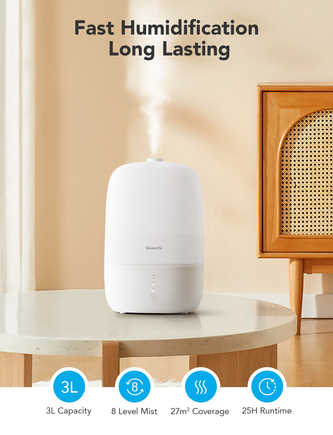 goveelife-smart-humidifier-lite-h714e-humidificateur-brume-froide-intelligent-3- image 2