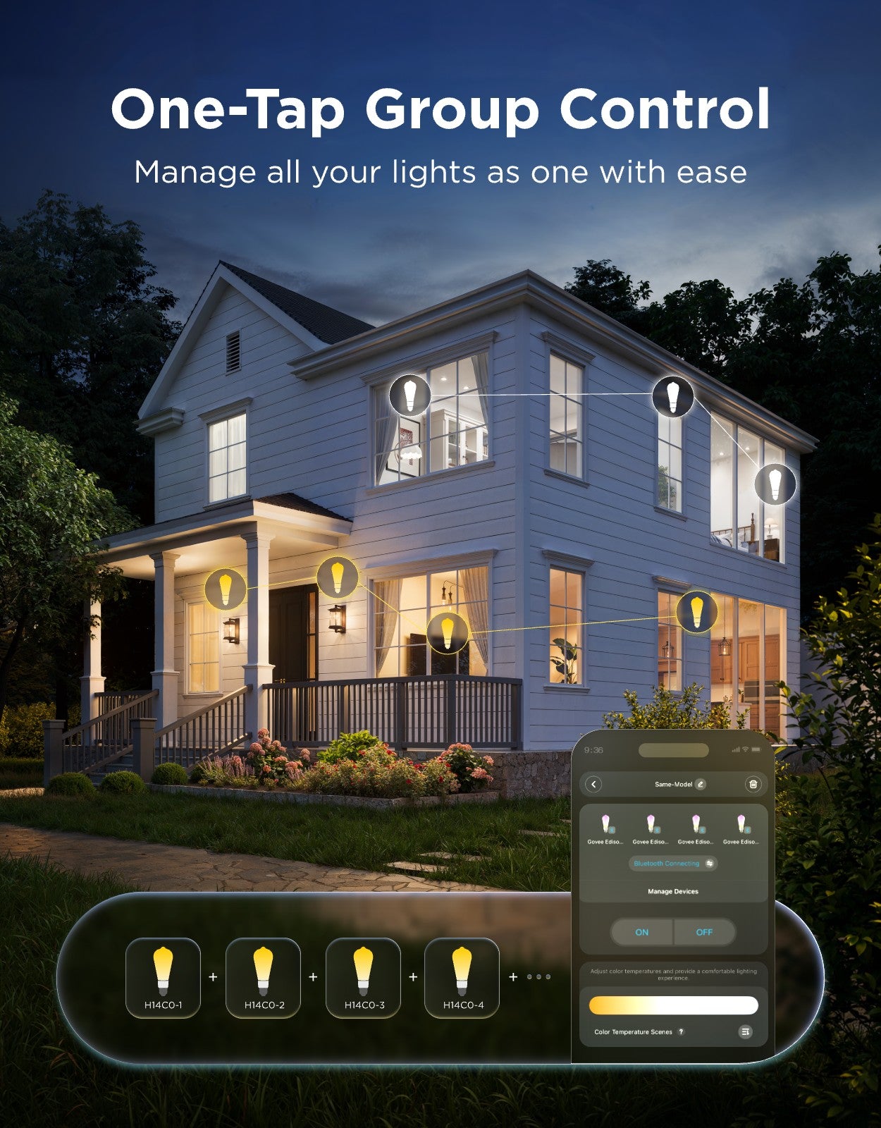 govee-st19-ampoule-connect-e-edison-e27-rgb-dimmable-500-lm image 7