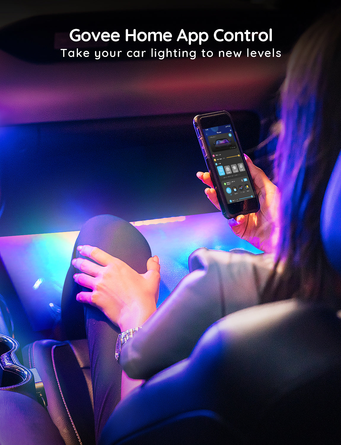 govee-rgbic-interior-car-lights-reconditionn-ruban-lumineux-intelligent-pour-voi image 6