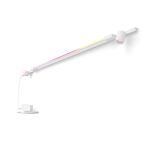 philips-hue-perifo-kit-d-clairage-sur-rail-mural-avec-2-spots-cylindriques-et-tu image 7