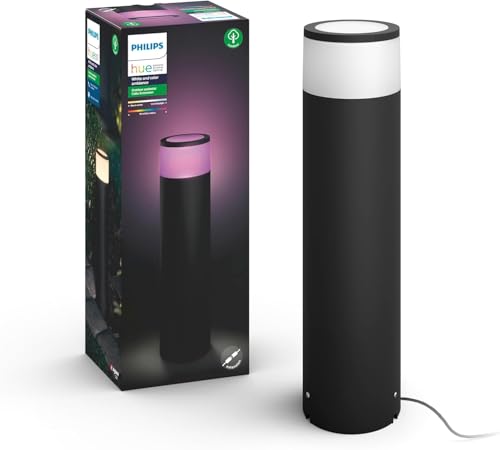 philips-hue-white-color-ambiance-calla-extension-borne-ext-rieure-aluminium-noir image 7