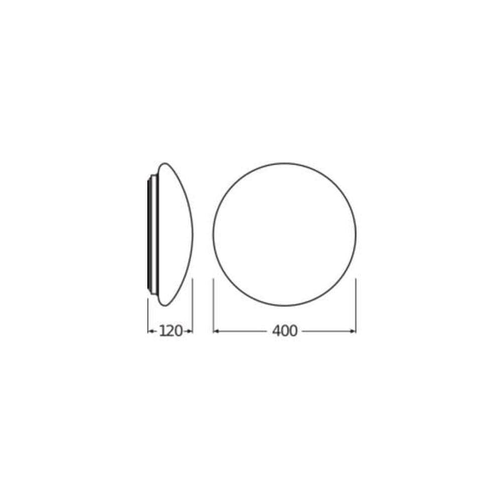 ledvance-surface-circular-400-sensor-24w-840-hublot-mural-plafond-ip44-avec-d-te image 4