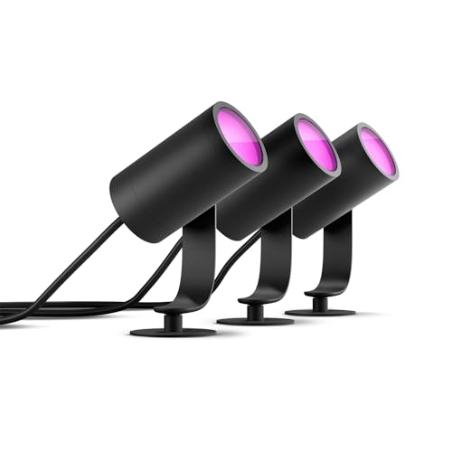 philips-hue-white-and-color-ambiance-lily-spot-ext-rieur-led-kit-de-3-spots-8-w- image 8
