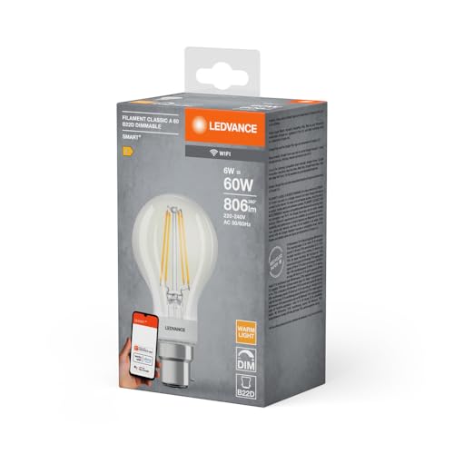 ledvance-smart-wifi-ampoule-led-b22d-filament-dimmable-blanc-chaud-2700k-quivale image 7