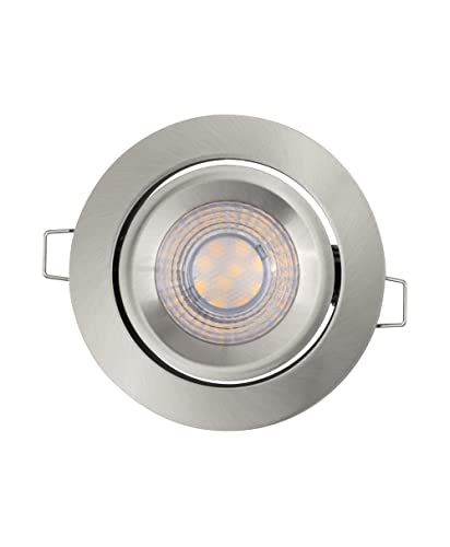 ledvance-downlight-lot-de-3-spots-led-encastrables-dimmables-acier-bross-d-coupe image 4