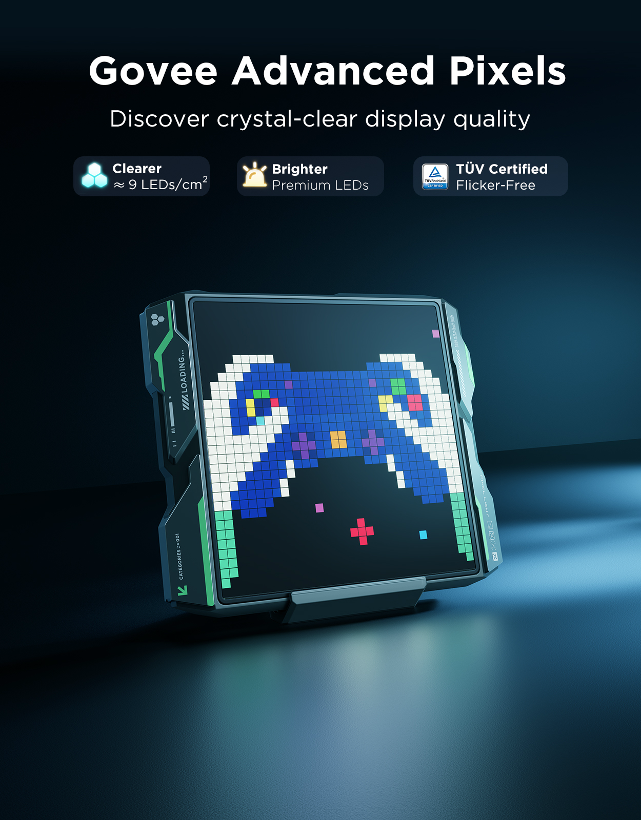 govee-gaming-pixel-light-52-x-32-cran-pixel-ia-avec-animations-dynamiques-music- image 6