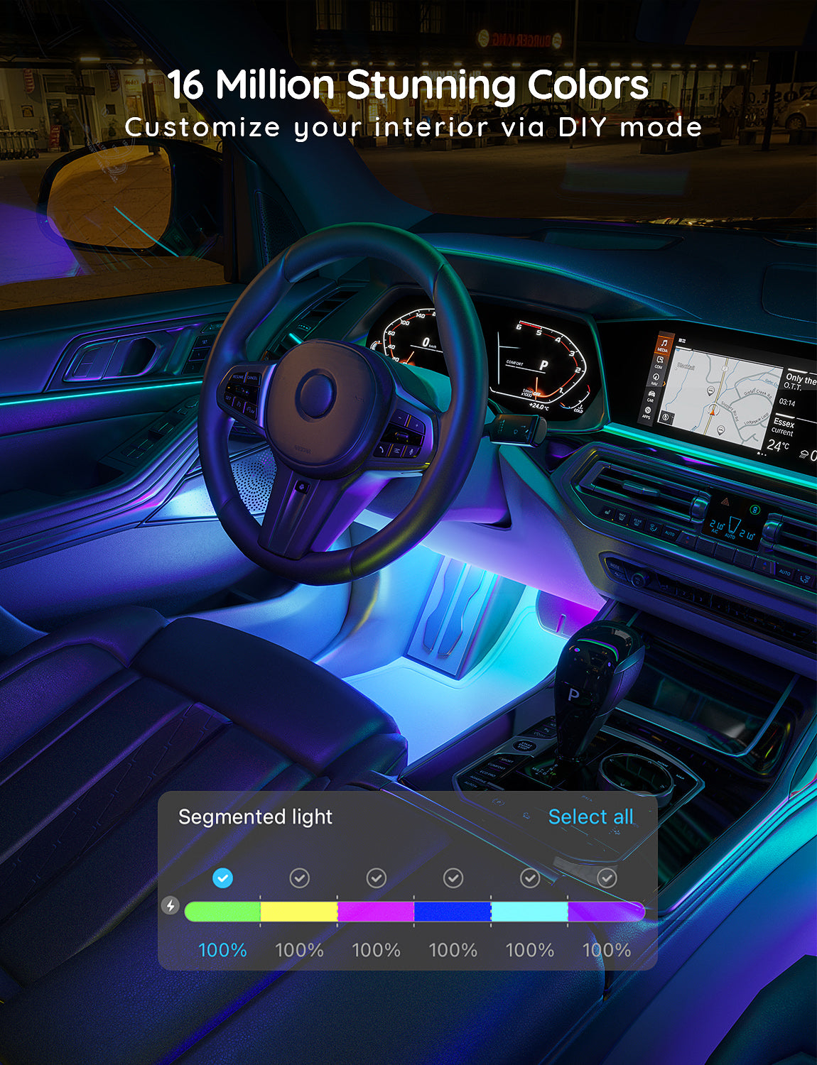 govee-rgbic-interior-car-lights-reconditionn-ruban-lumineux-intelligent-pour-voi image 5