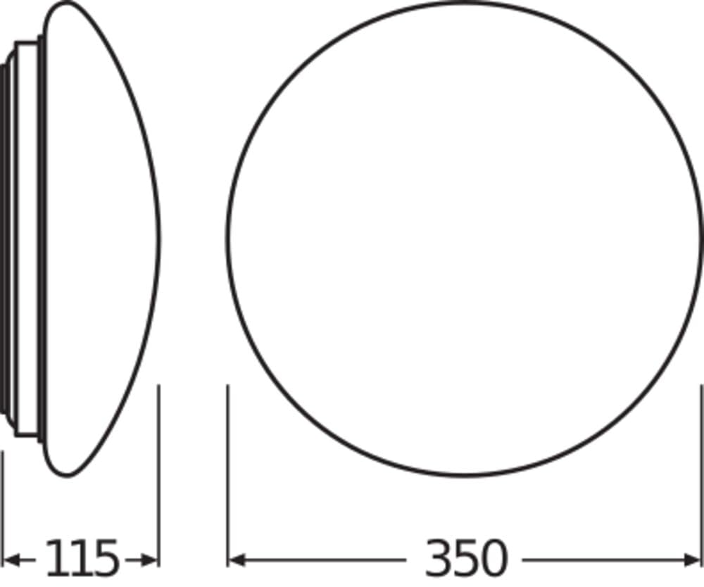 ledvance-surface-circular-350-18w-830-hublot-mural-et-plafonnier-led-ip44 image 4