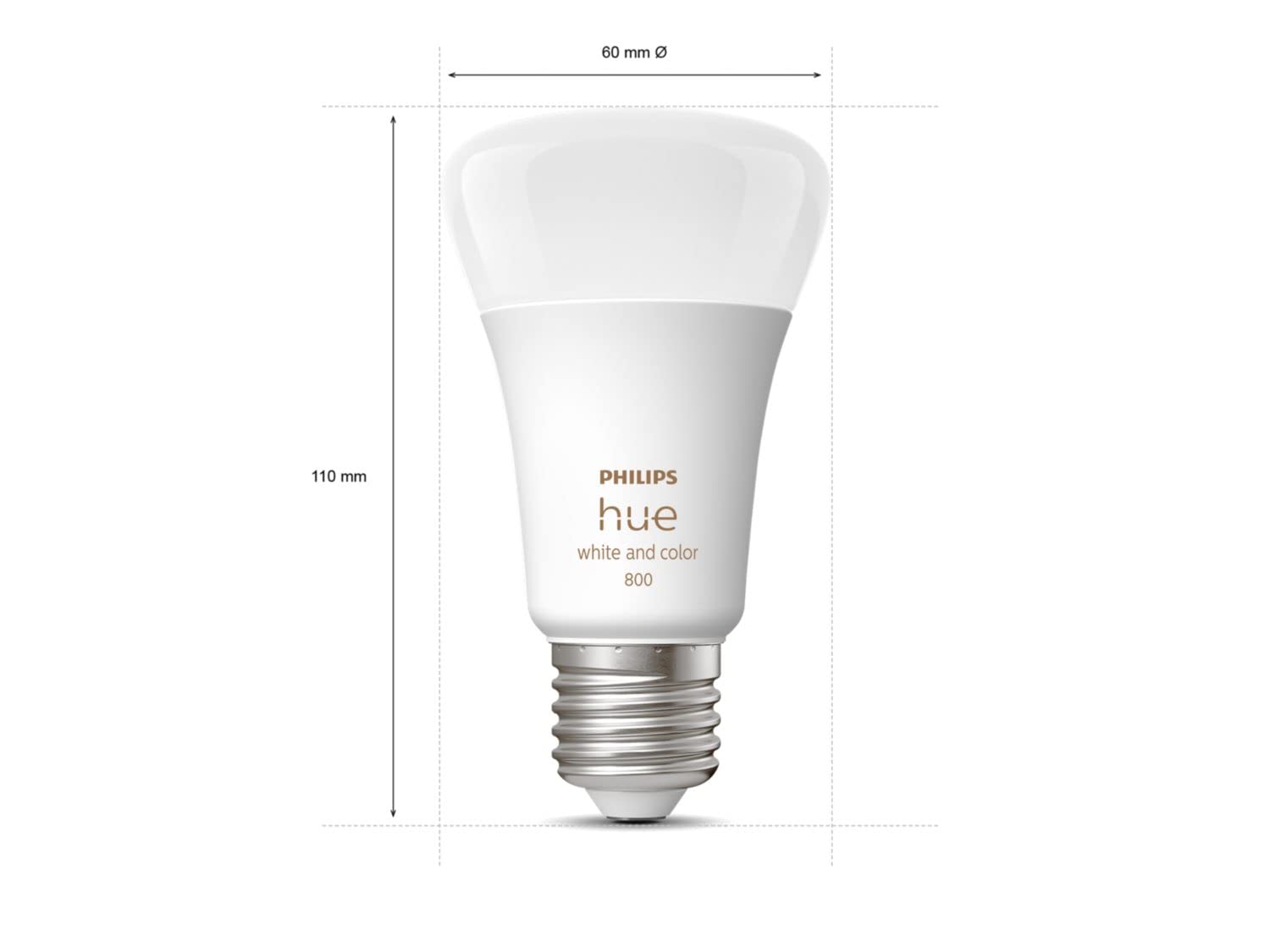 philips-hue-white-color-ambiance-pack-de-2-ampoules-led-connect-es-e27-800-lm-qu image 3