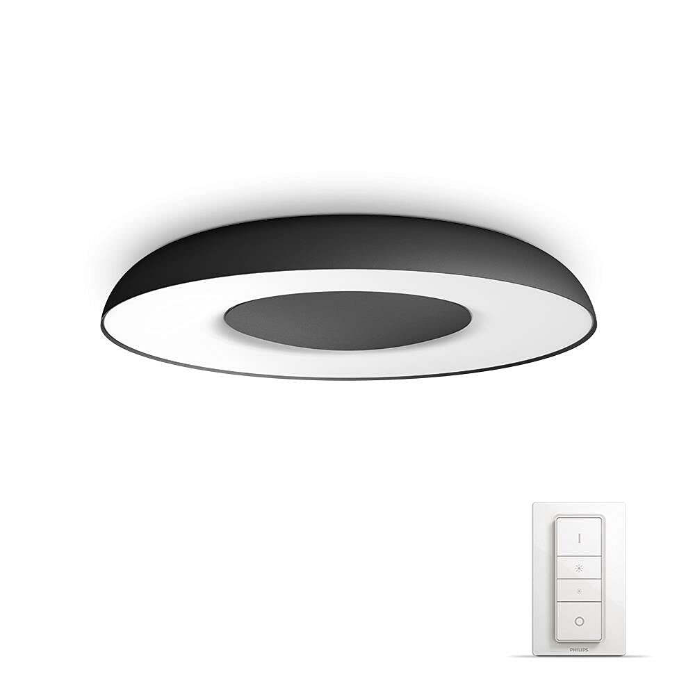philips-hue-white-color-ambiance-still-plafonnier-led-32-w-noir-avec-t-l-command image 1