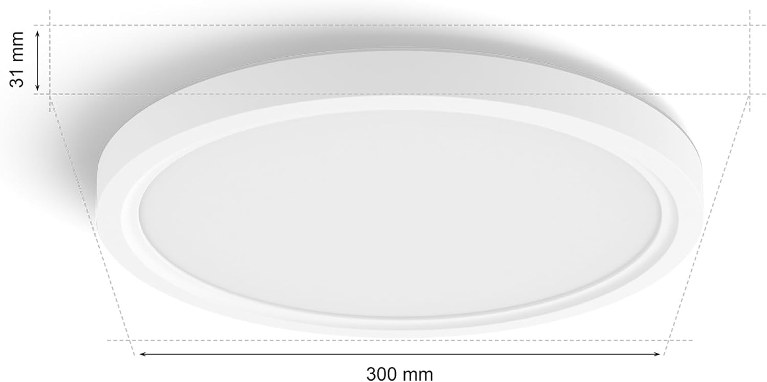 philips-hue-devote-panneau-led-connect-rond-30-cm-white-and-color-ambiance-16-6- image 8