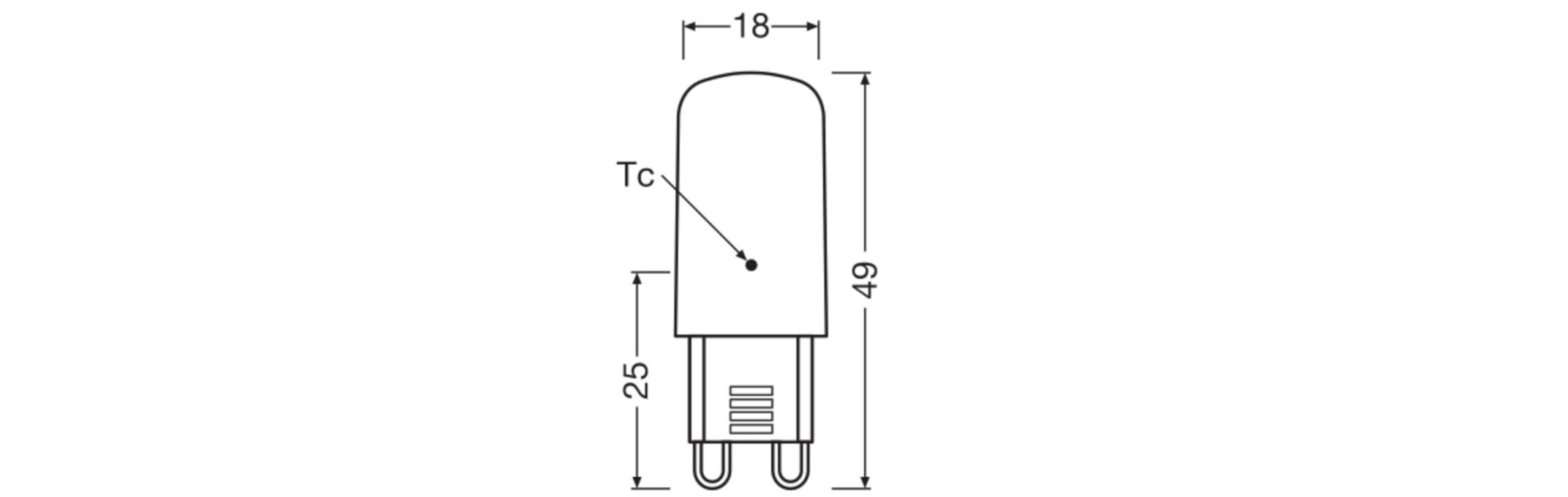 osram-led-pin-ampoule-dimmable-g9-blanc-chaud-2700-k-350-lumens-verre-clair-pack image 7