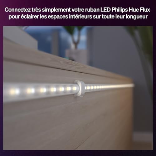 philips-hue-flux-connecteur-pour-ruban-led-lot-de-4-connecteurs-lin-aires-pour-r image 7
