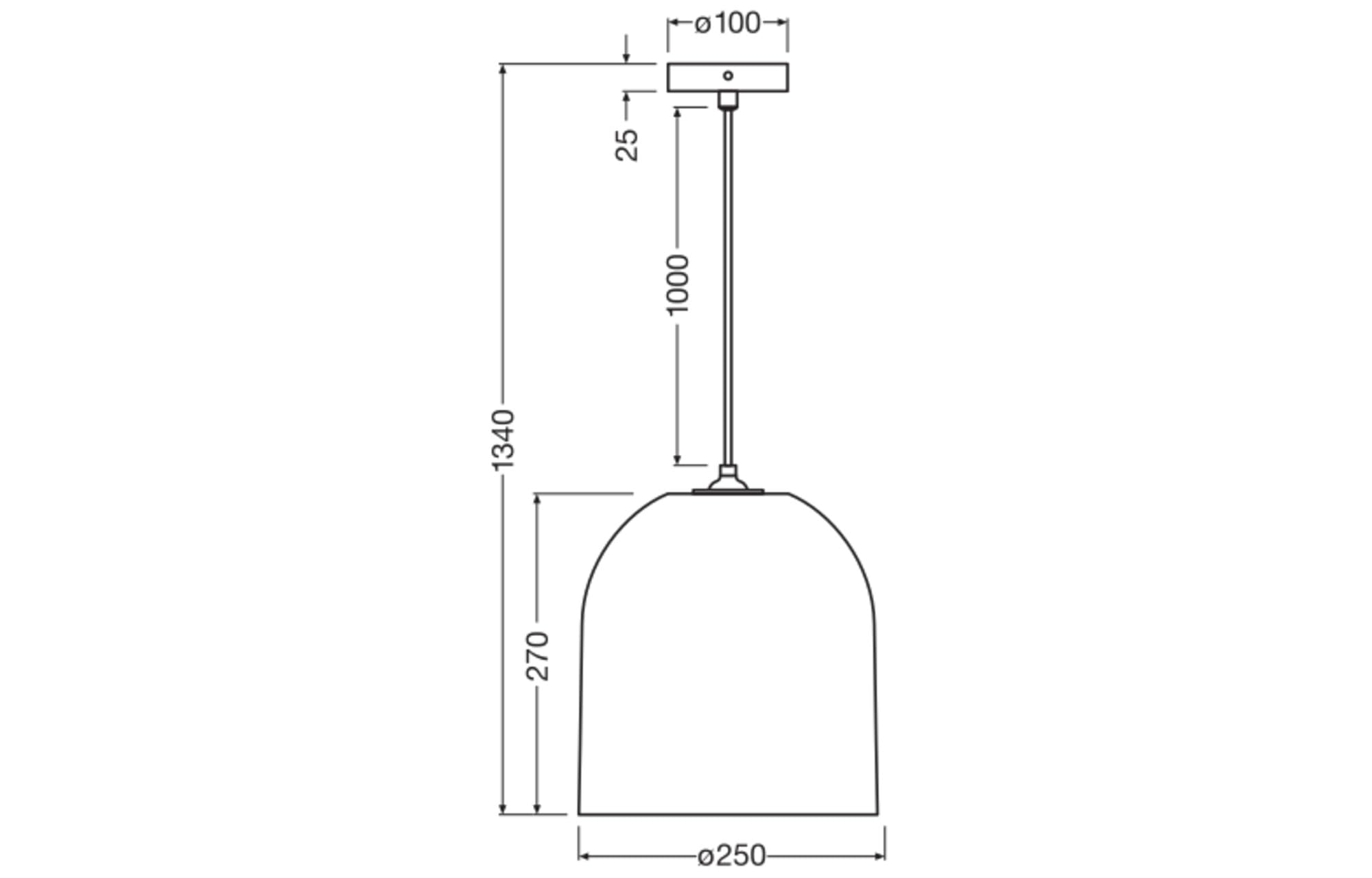 ledvance-decor-cardboard-ball-bell-abat-jour-suspendu-en-carton-ondul-recycl-dou image 7