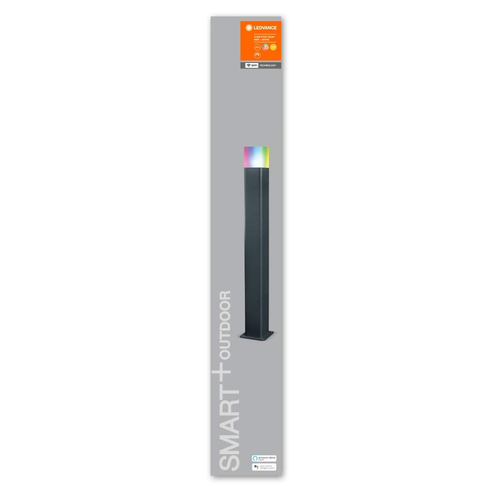 ledvance-smart-cube-lampadaire-d-ext-rieur-led-intelligent-wifi-80-cm-rvb-16-mil image 2