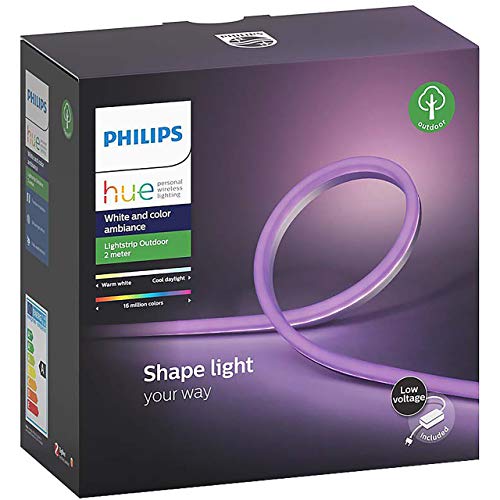 philips-hue-white-and-color-ambiance-outdoor-lightstrip-kit-de-bande-led-ext-rie image 2