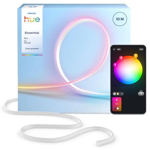 philips-hue-essential-ruban-led-flex-10-m-tres-rgbic-d-grad-s-multicolores-et-ef image 8