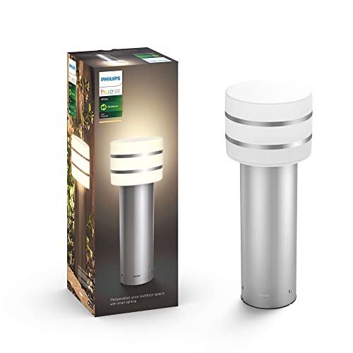 philips-hue-white-tuar-borne-ext-rieure-led-en-acier-inoxydable-bross-1-x-9-5-w- image 7
