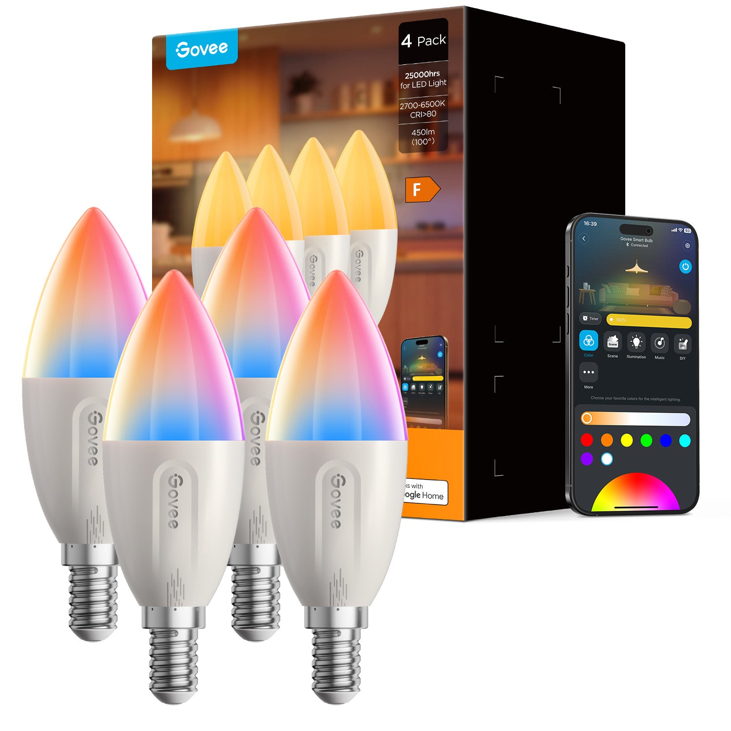 govee-e14-smart-b11-candle-bulbs-ampoules-bougie-connect-es-dimmables-450-lm-cul image 4