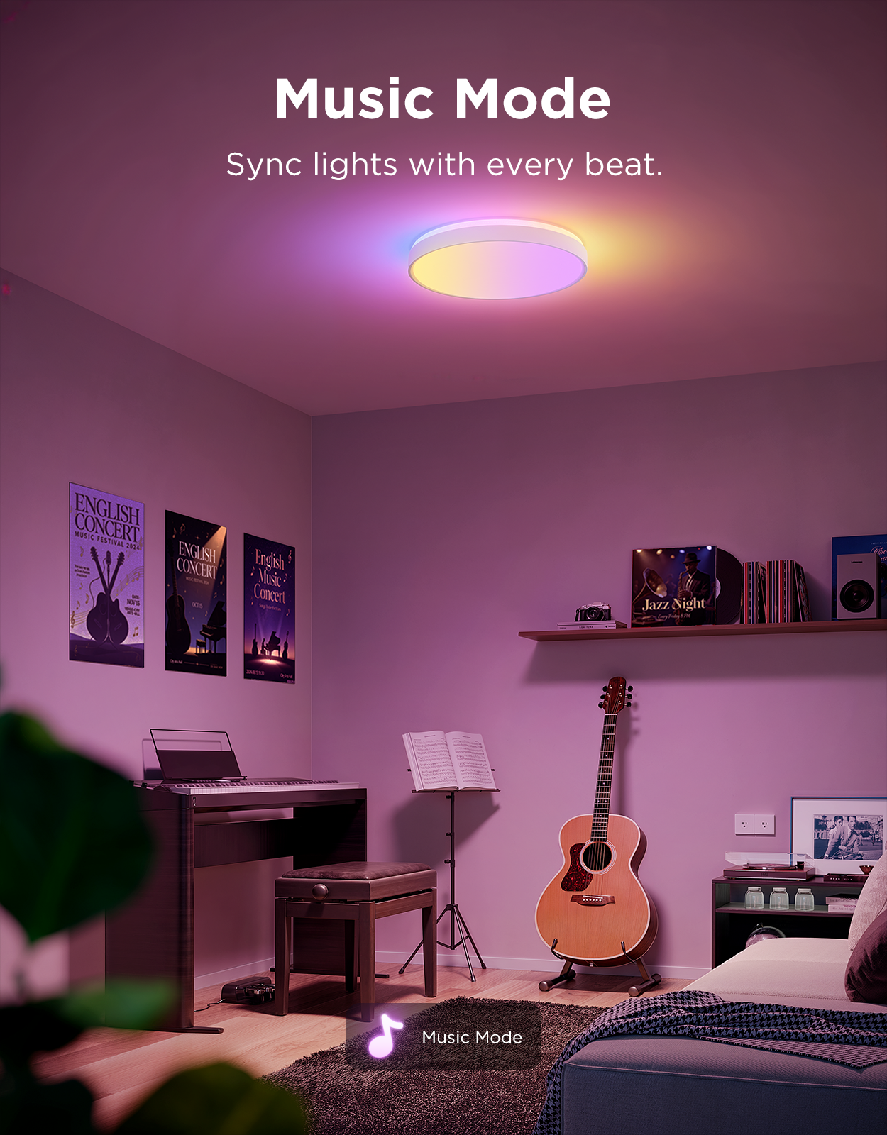 govee-38cm-rgbicww-smart-ceiling-light-pro-plafonnier-led-intelligent-color-70-s image 6