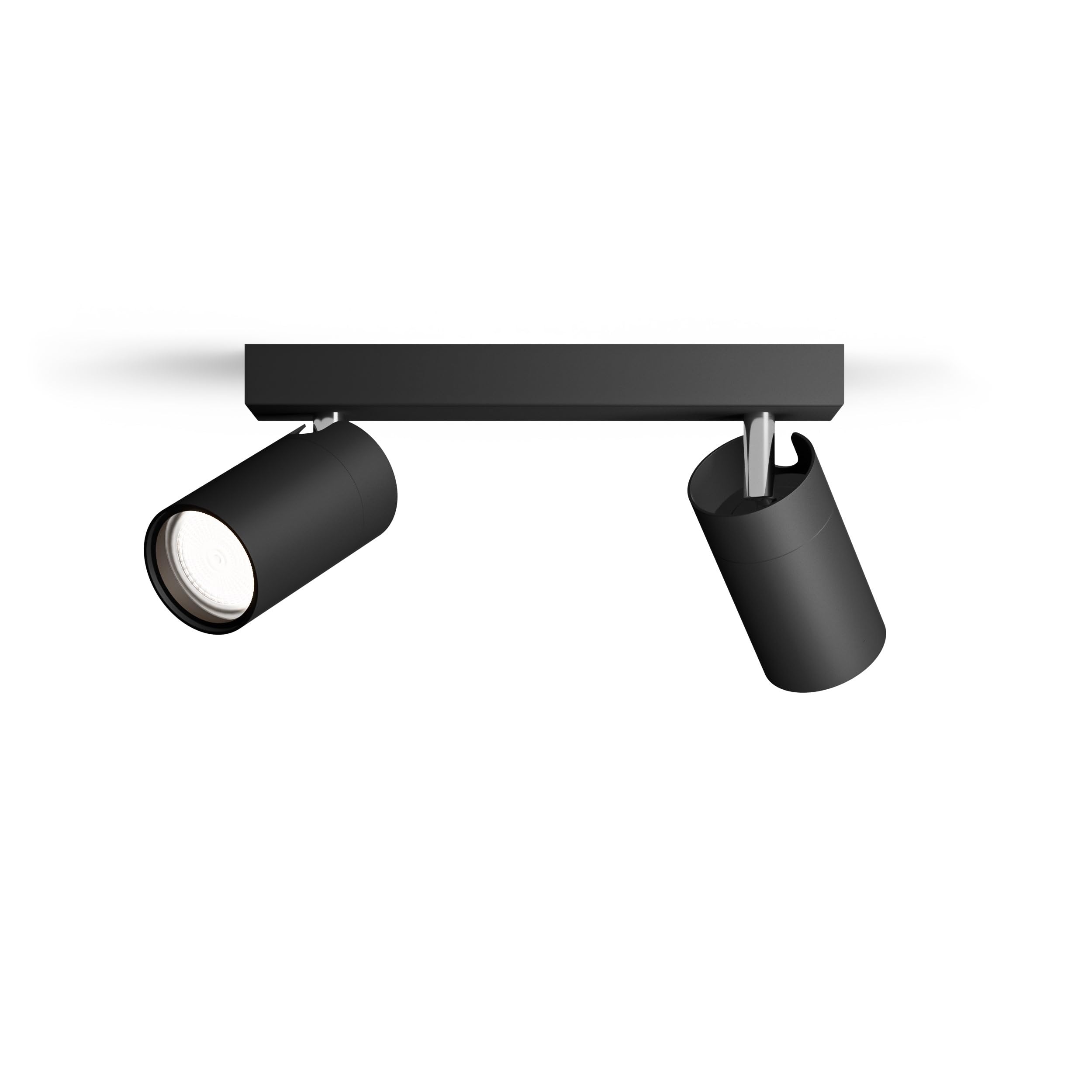 philips-hue-idris-spot-en-saillie-salle-de-bains-noir-2-points-gu10-white-and-co image 2
