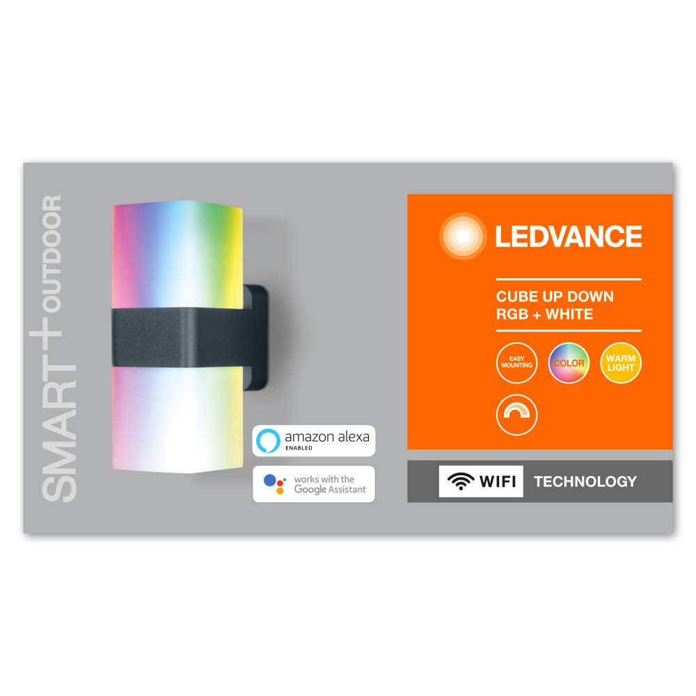 ledvance-smart-cube-updown-applique-murale-ext-rieure-led-intelligente-wifi-rgbw image 2