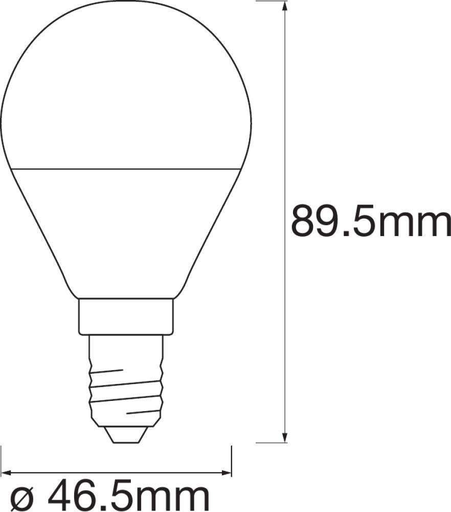 ledvance-smart-lot-de-3-mini-ampoules-led-connect-es-wi-fi-sph-riques-e14-rgb-bl image 3