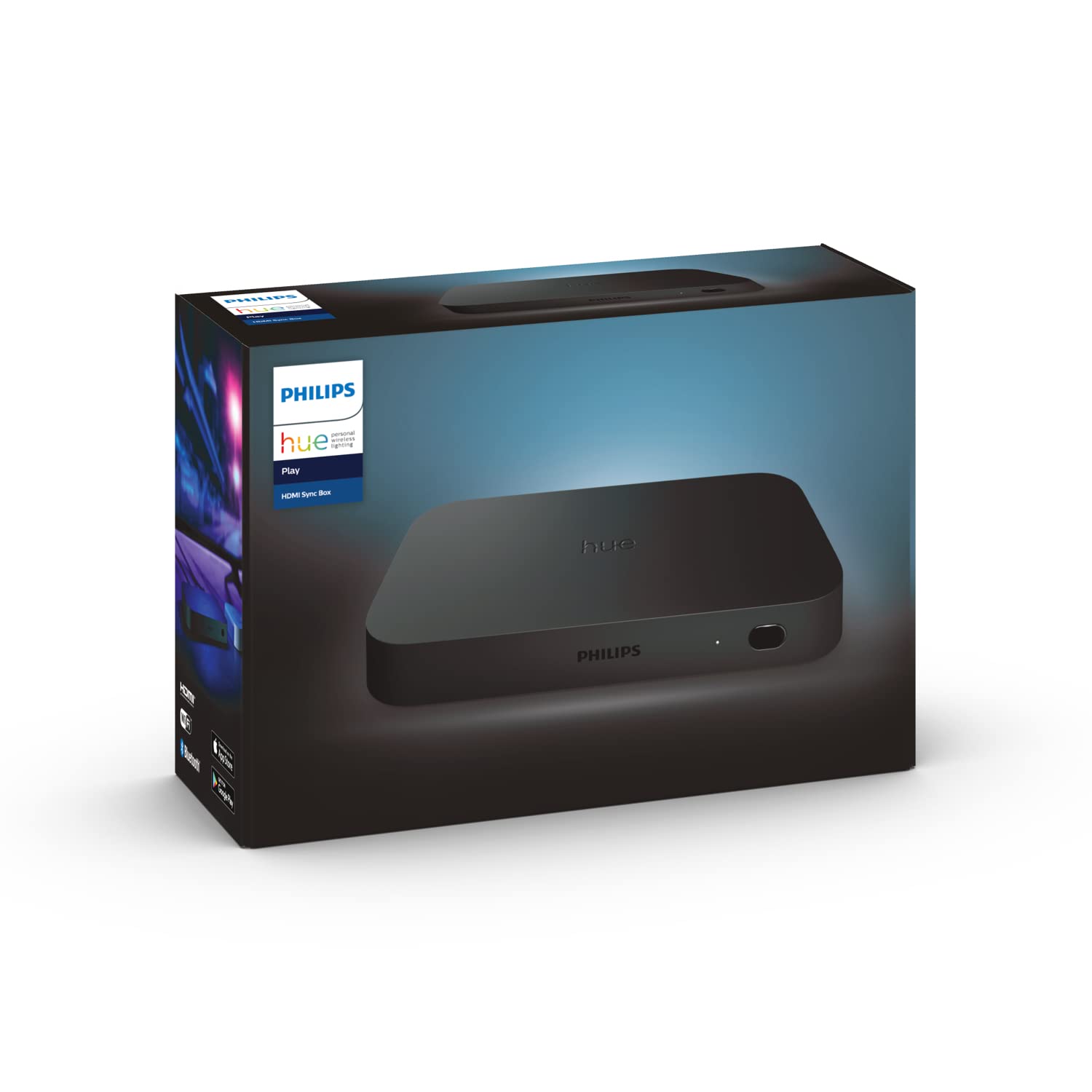 philips-hue-pack-divertissement-tv-65-pouces-bo-te-de-synchronisation-hdmi-c-ble image 2