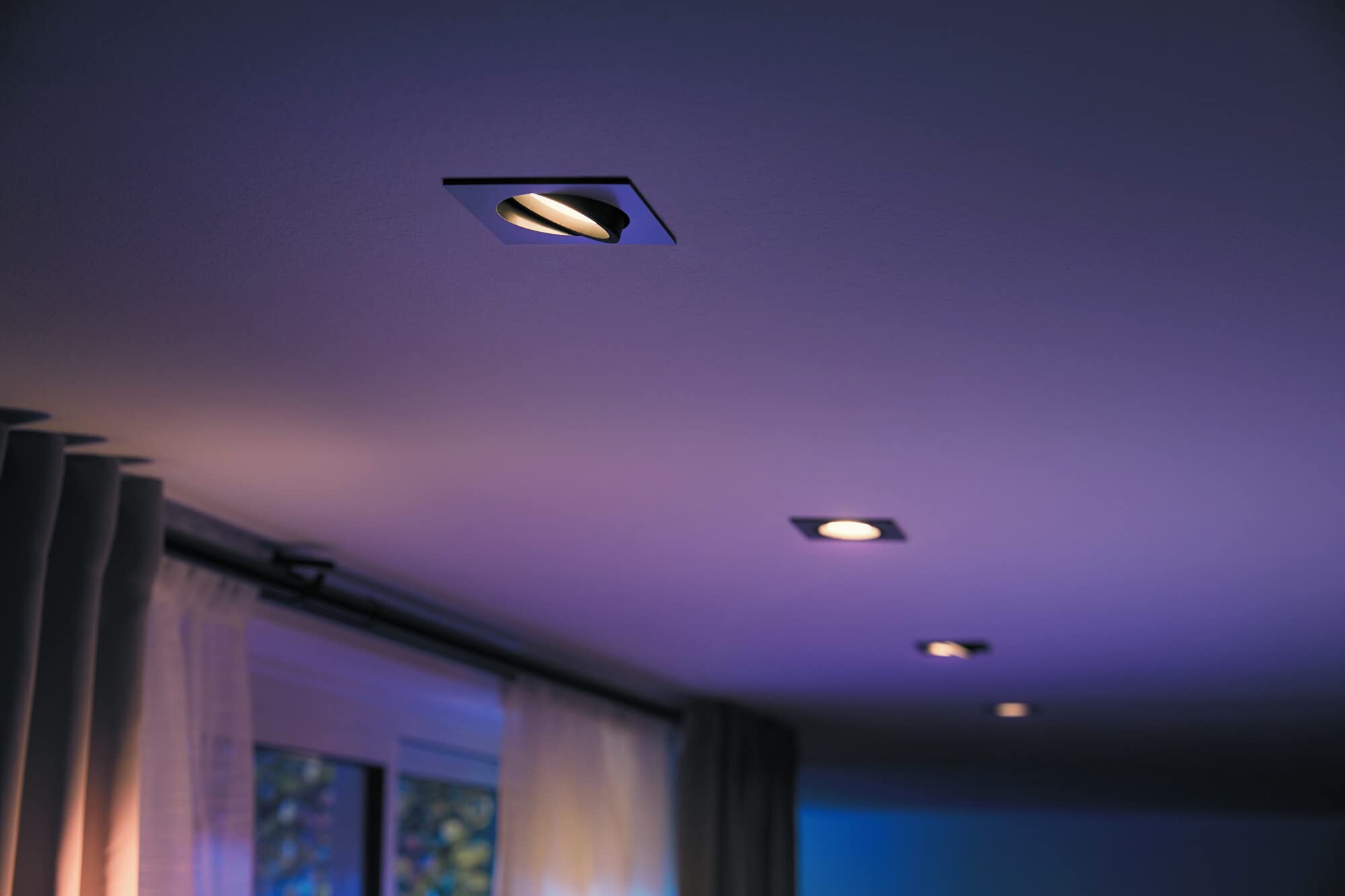 philips-hue-centura-spot-led-encastr-carr-white-color-ambiance-aluminium-bluetoo image 2