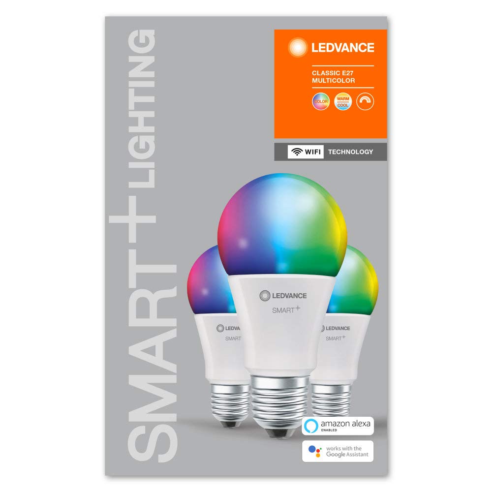 ledvance-smart-wifi-classic-multicolore-lot-de-3-ampoules-led-e27-connect-es-wi- image 2