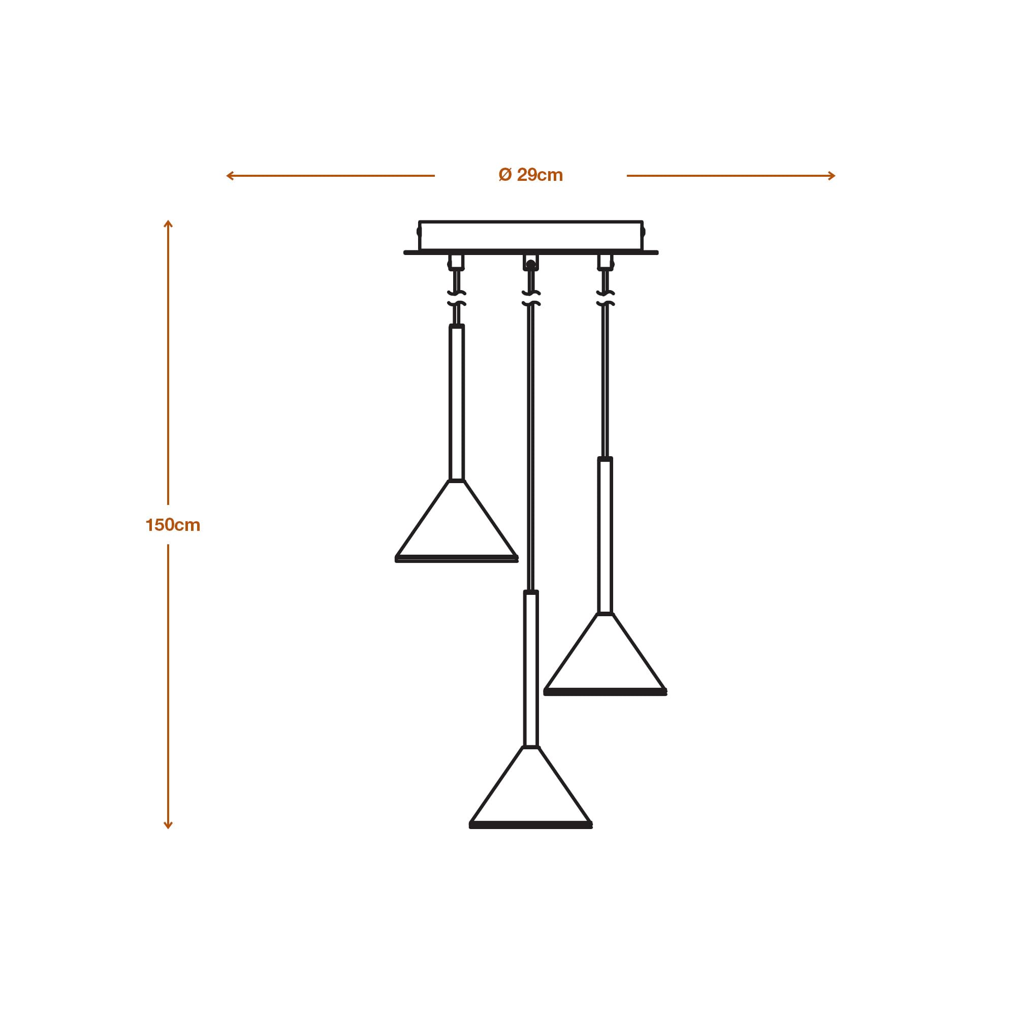 ledvance-decor-fuji-3xpendant-suspension-led-d-corative-triple-13w-3000k-noir-fi image 5