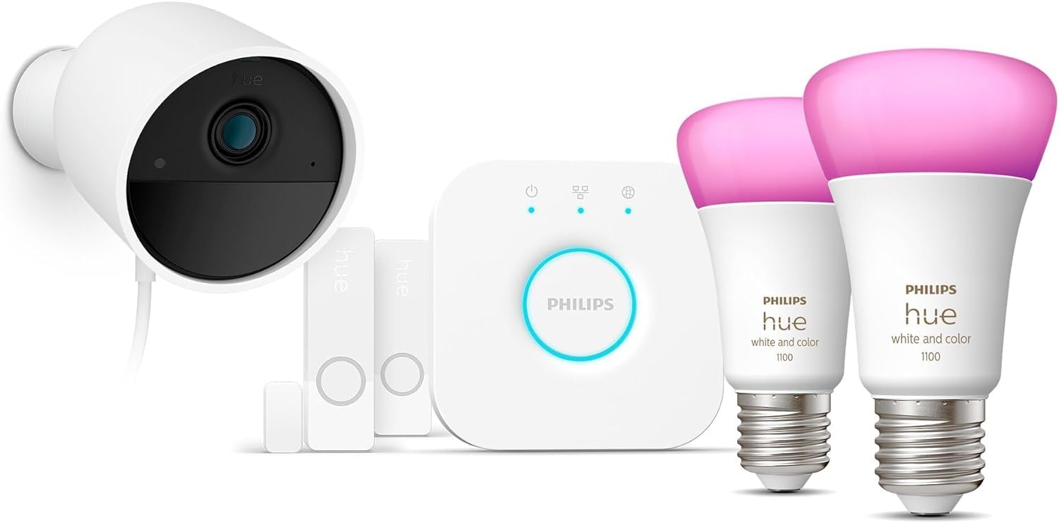 philips-hue-secure-kit-de-d-marrage-cam-ra-filaire-hd-1080p-blanche-2-capteurs-d image 3