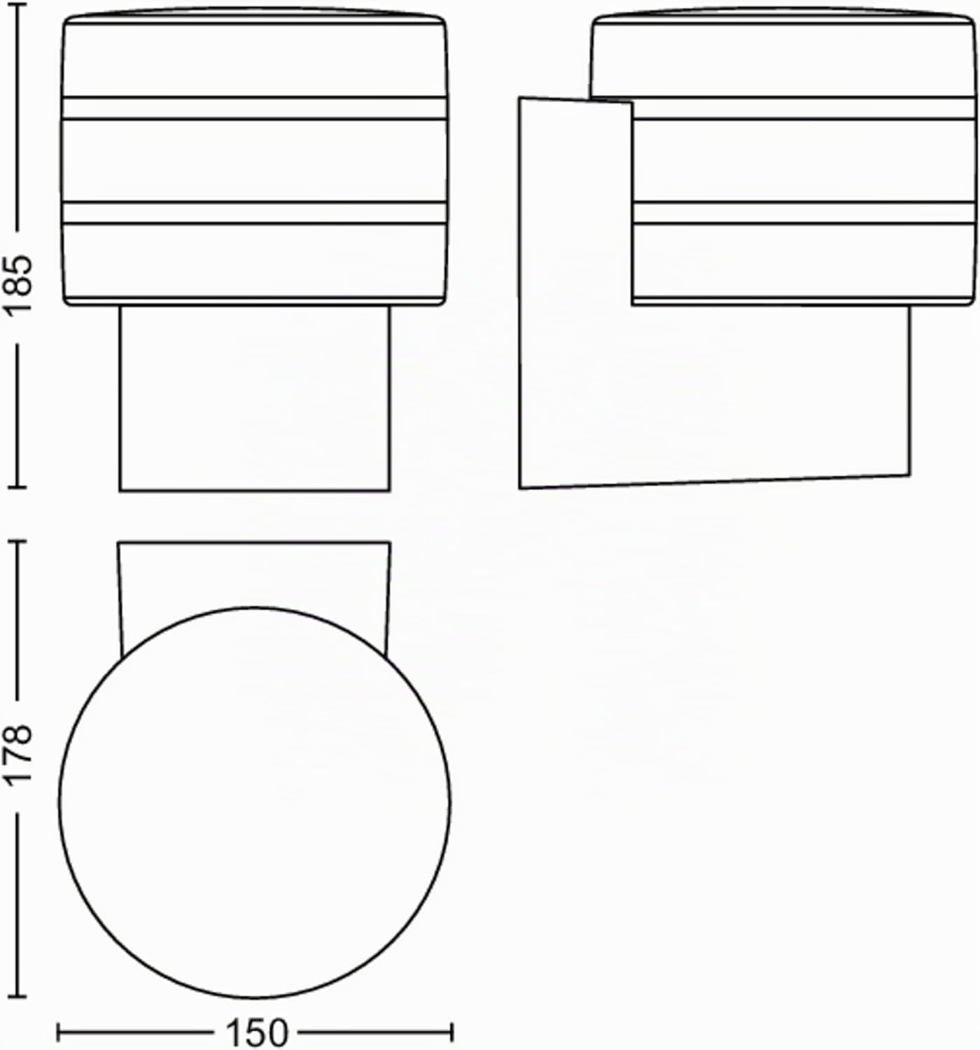 philips-hue-white-tuar-applique-murale-ext-rieure-led-inox-bross-2700-k-ip44-9-5 image 8