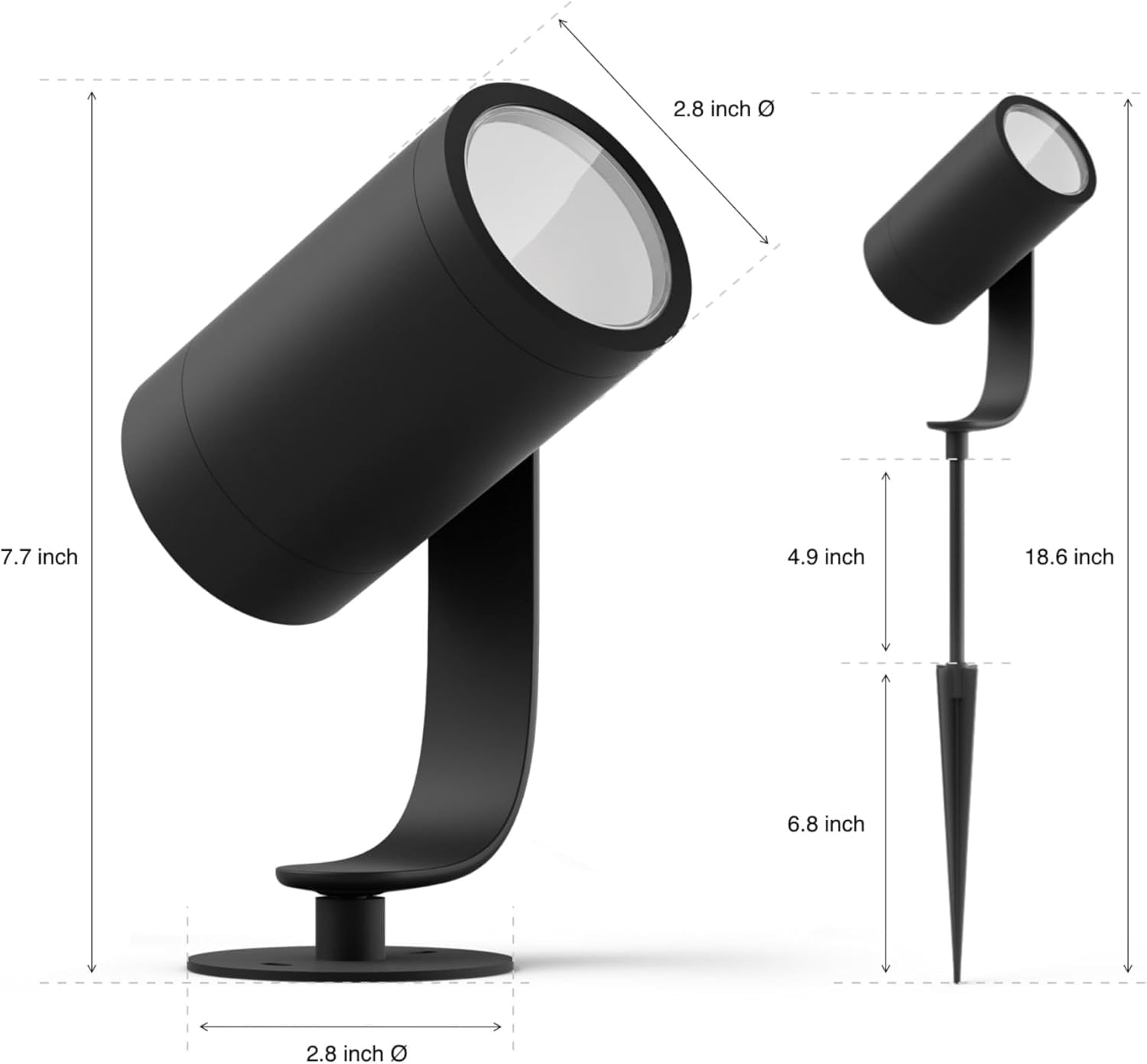 philips-hue-lily-outdoor-white-and-color-ambiance-kit-de-base-3-spots-led-connec image 3