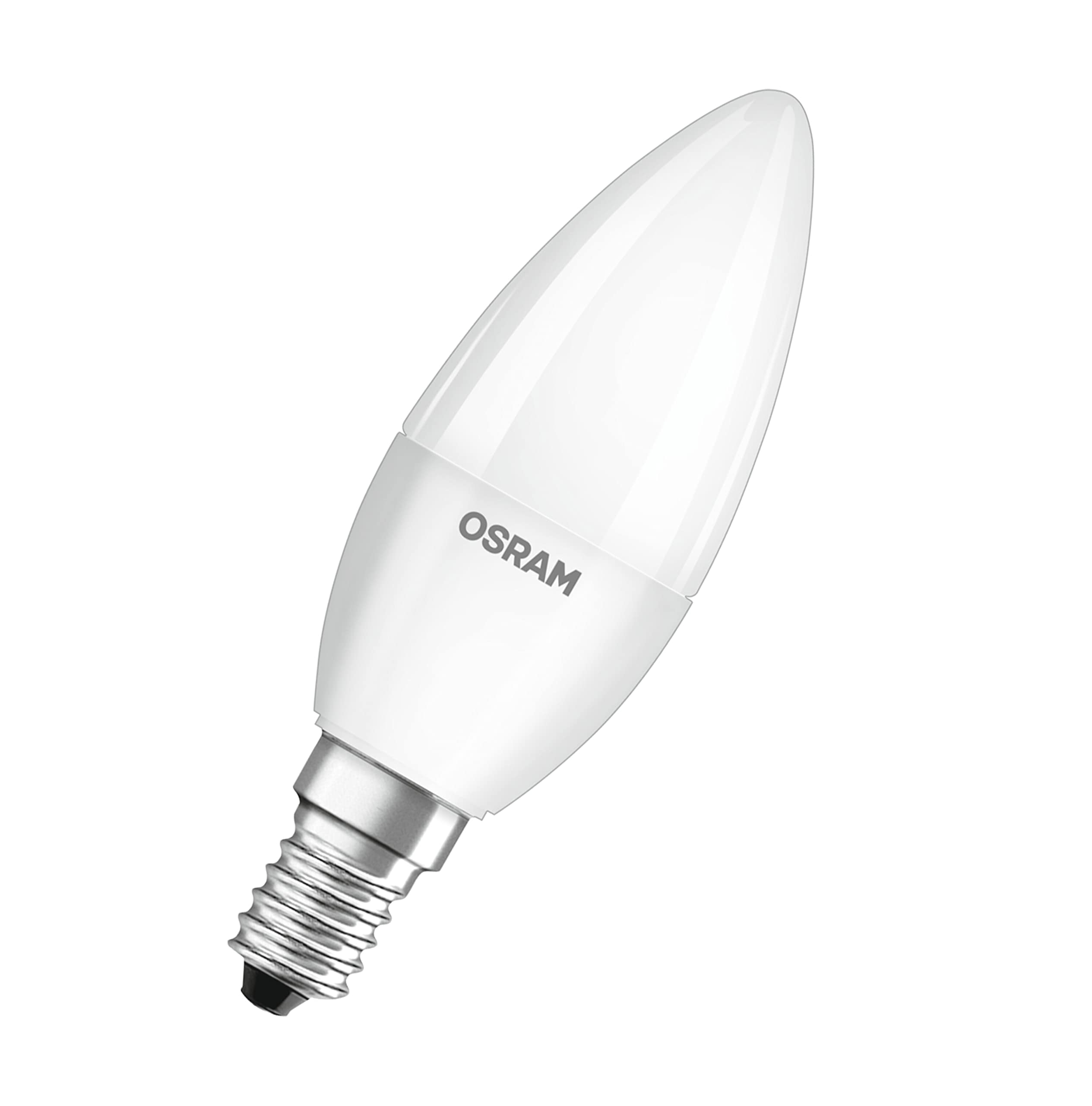 ledvance-osram-led-base-classic-b40-ampoule-bougie-filament-e14-d-polie-470-lm-b image 1