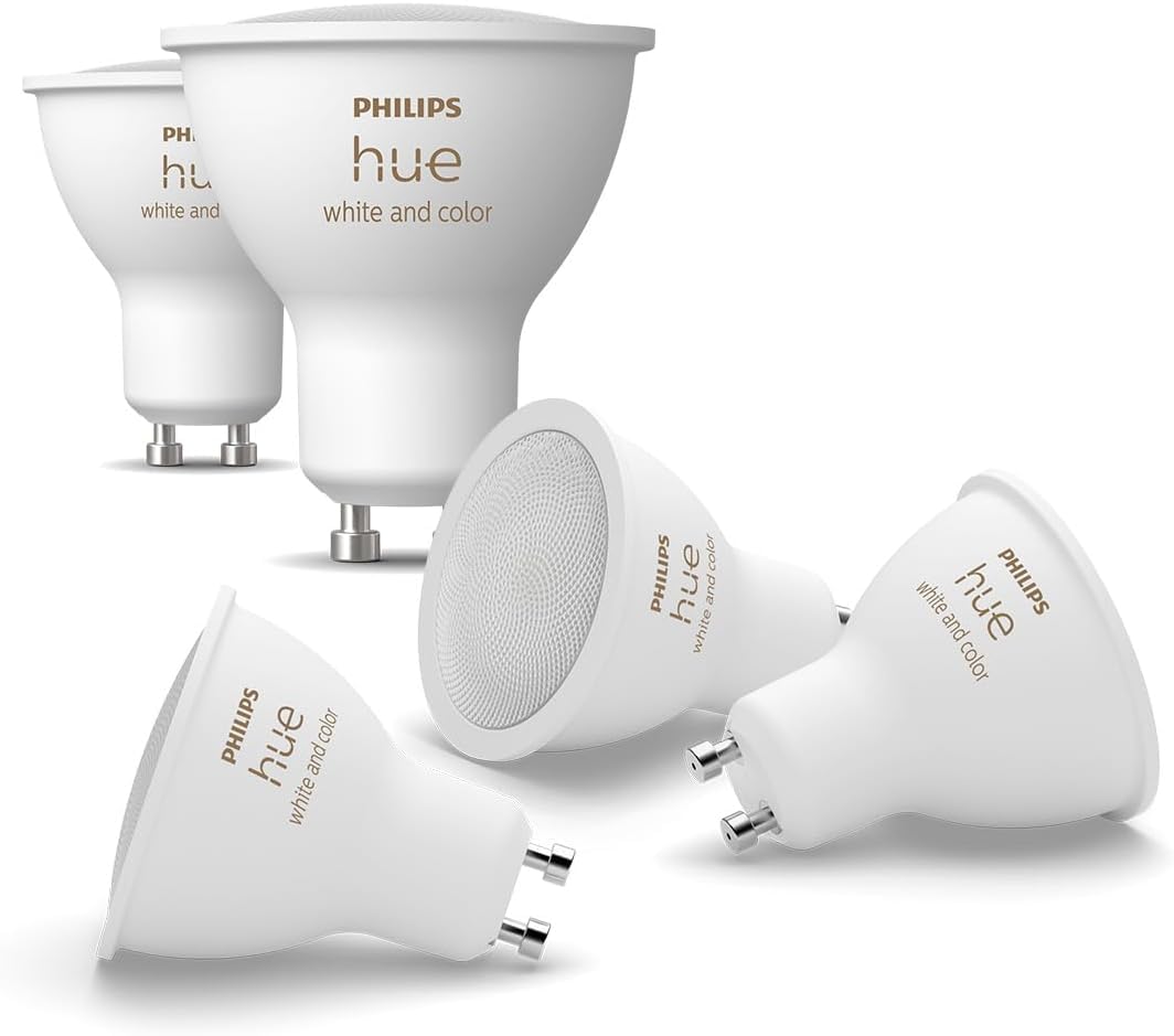 philips-hue-white-color-ambiance-ampoule-led-gu10-connect-e-bluetooth-compatible image 1