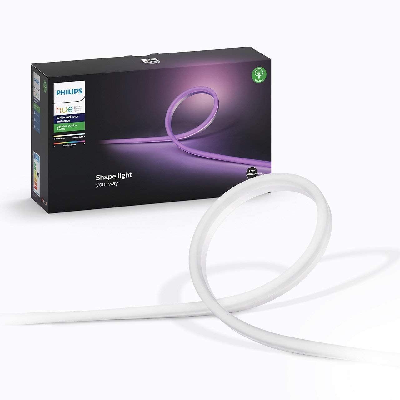 philips-hue-outdoor-lightstrip-bande-lumineuse-ext-rieure-5-m-avec-capteur-ext-r image 2