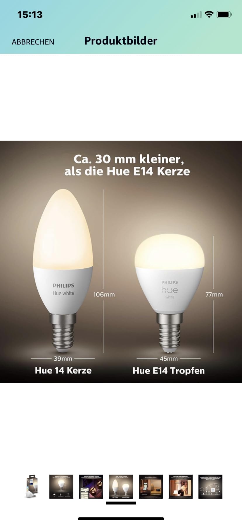 Une des deux ampoules défaillante