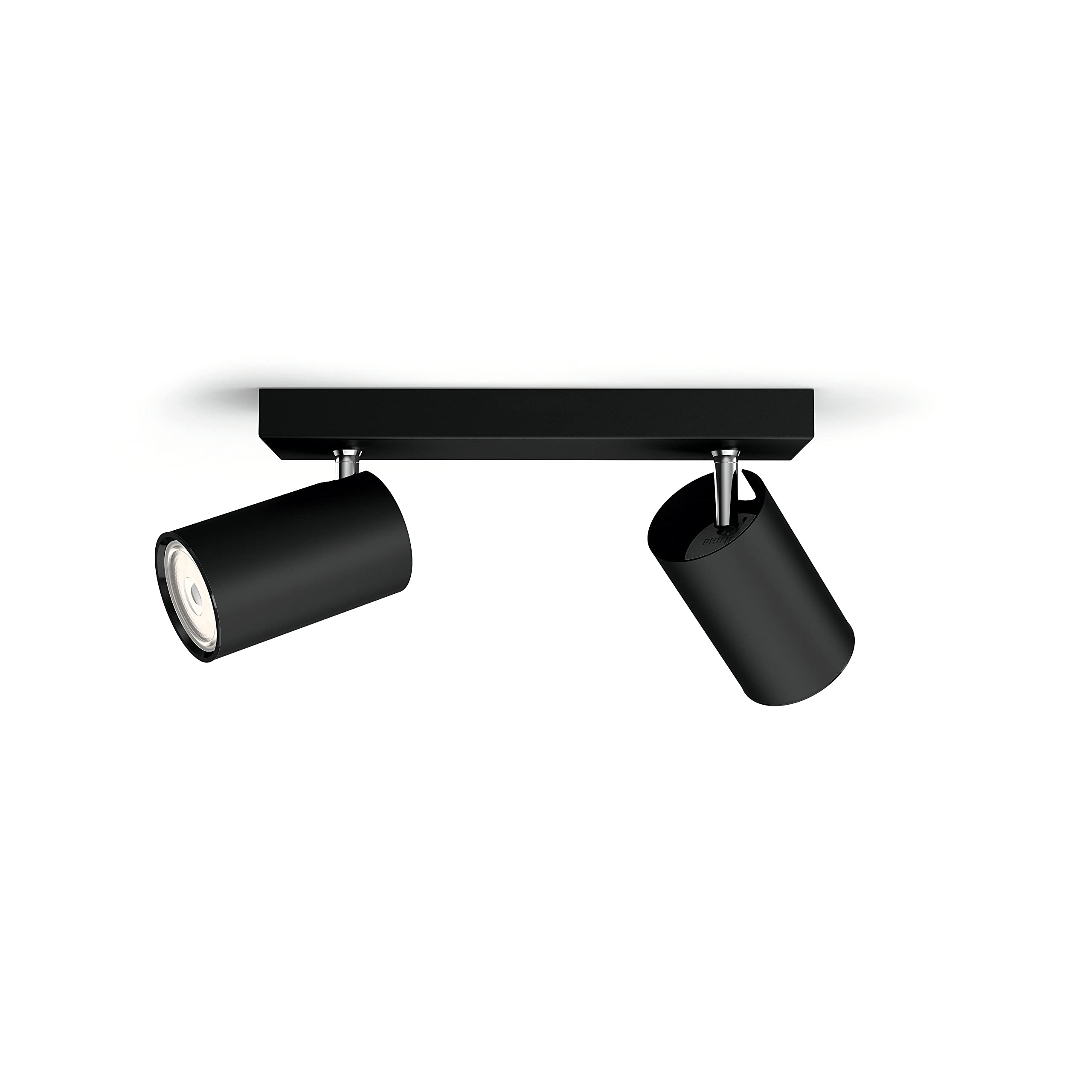 philips-myliving-kosipo-spot-encastrable-noir-2-points-lumineux-avec-2-x-philips image 2