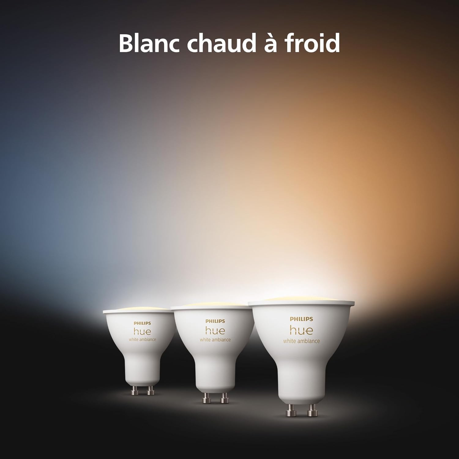 philips-hue-white-ambiance-ampoule-led-connect-e-gu10-pack-de-3-400-lumens-bluet image 2
