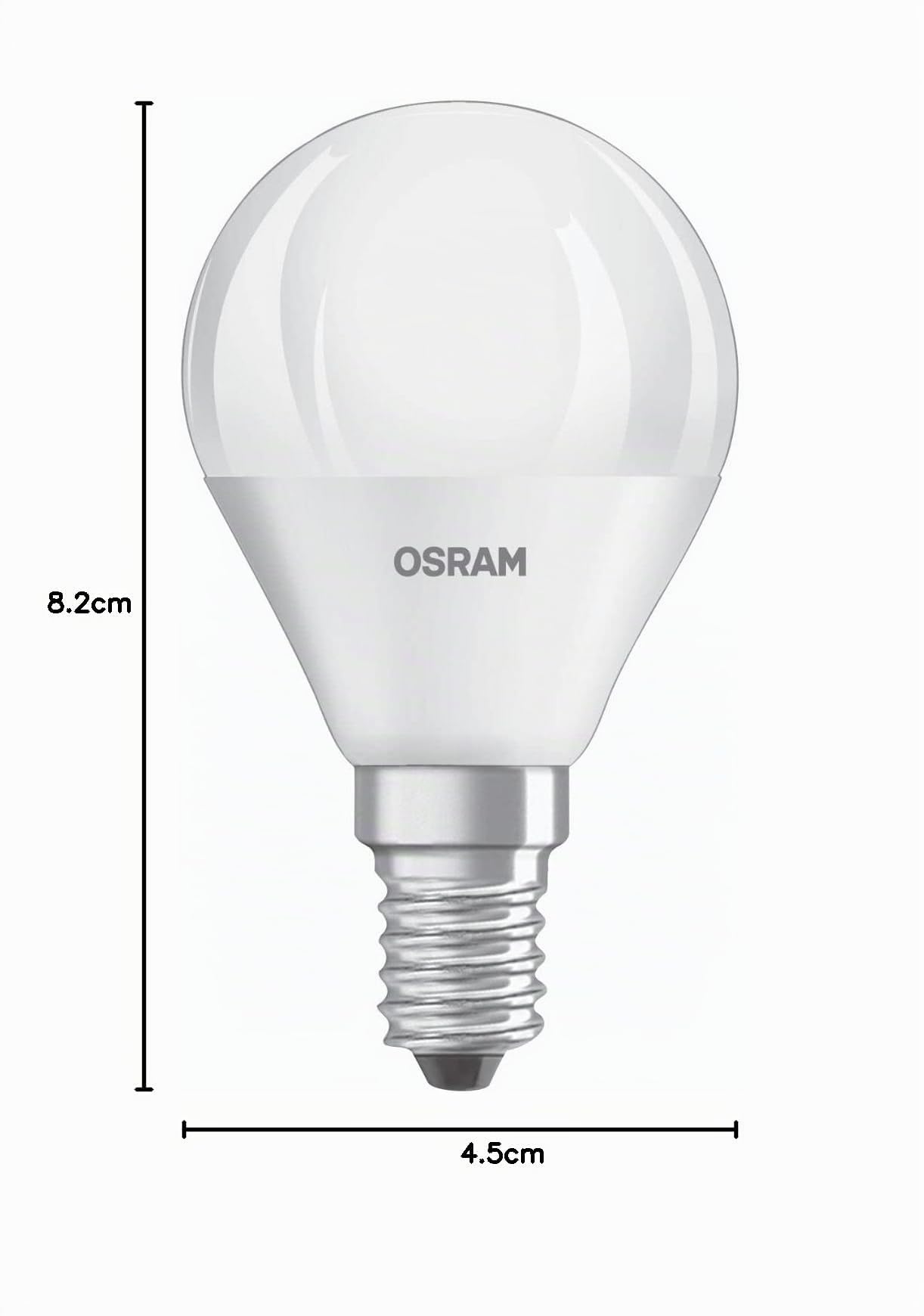 osram-led-base-classic-p40-ampoules-led-filament-d-polies-e14-forme-bougie-4000- image 3