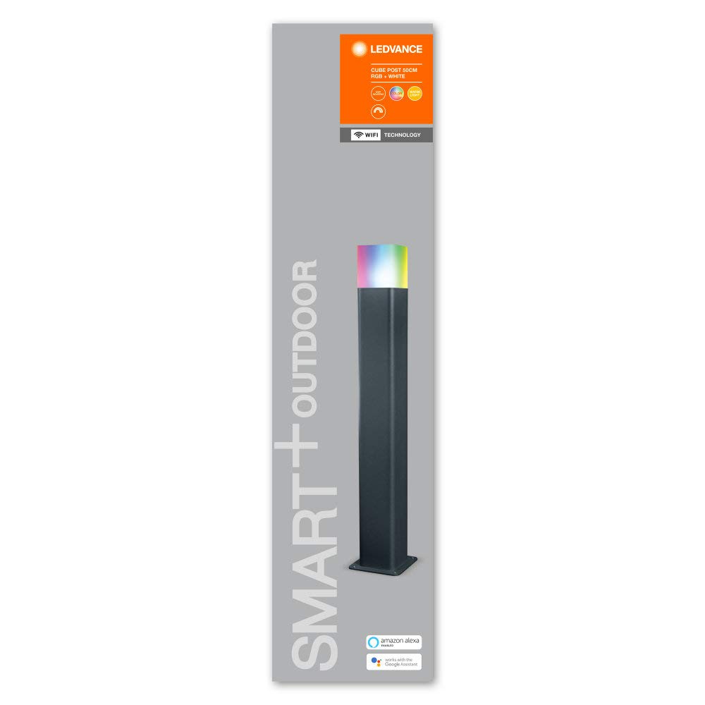 ledvance-smart-borne-lumineuse-ext-rieure-led-connect-e-wifi-aluminium-9-5-w-gri image 2