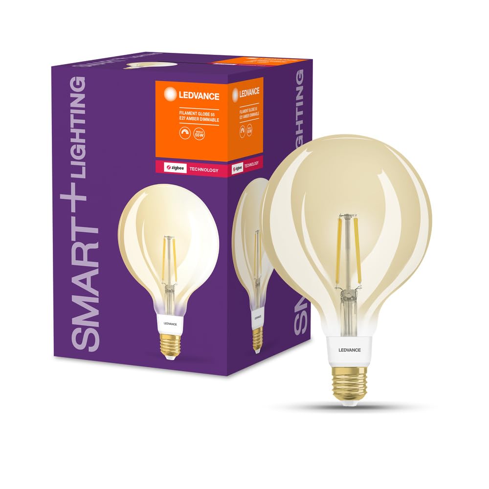 ledvance-smart-zigbee-led-classic-globe-e27-dor-filament-clair-blanc-chaud-2400k image 4