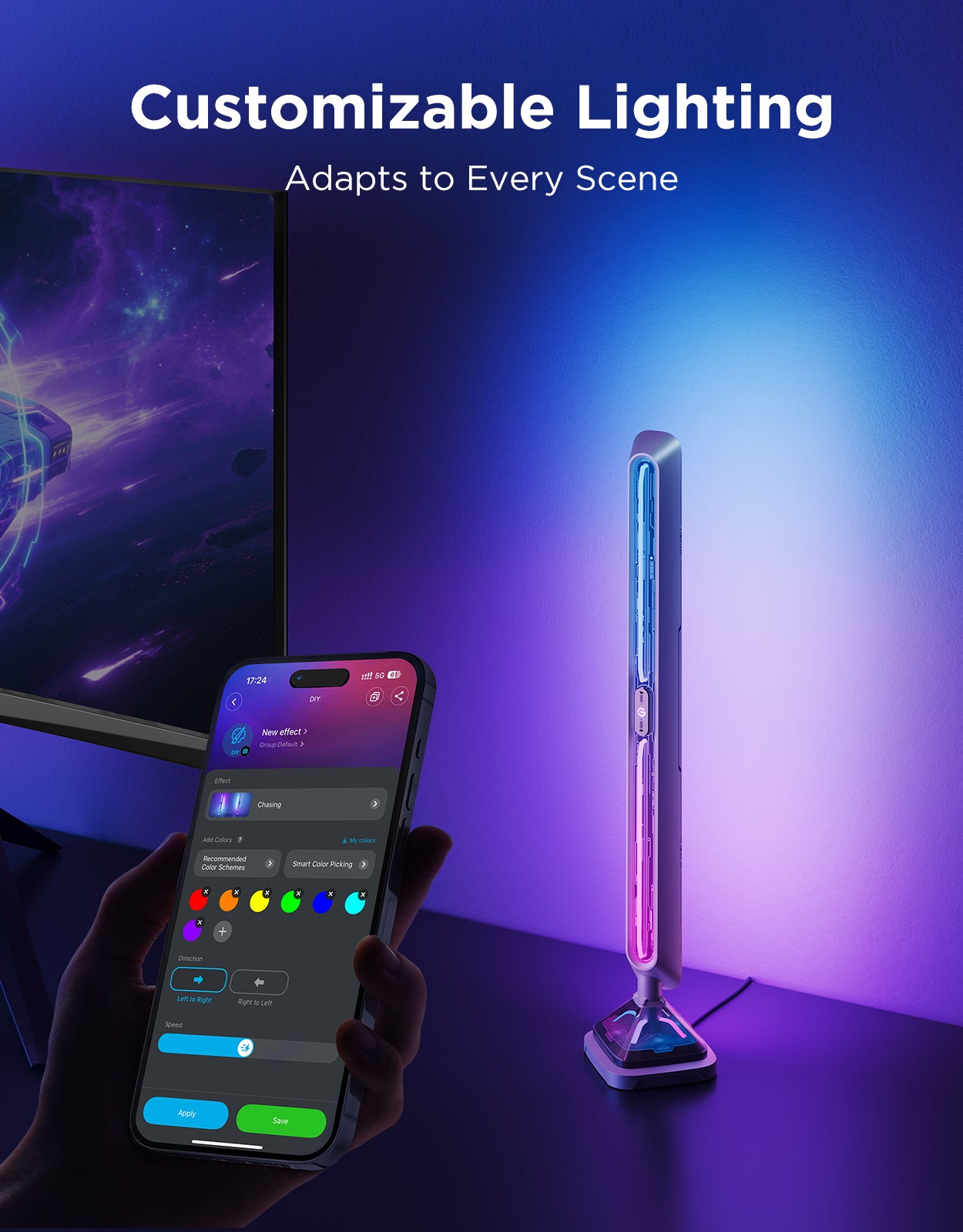 govee-gaming-light-bars-pro-barres-lumineuses-rgbic-pour-cran-avec-sync-musicale image 7