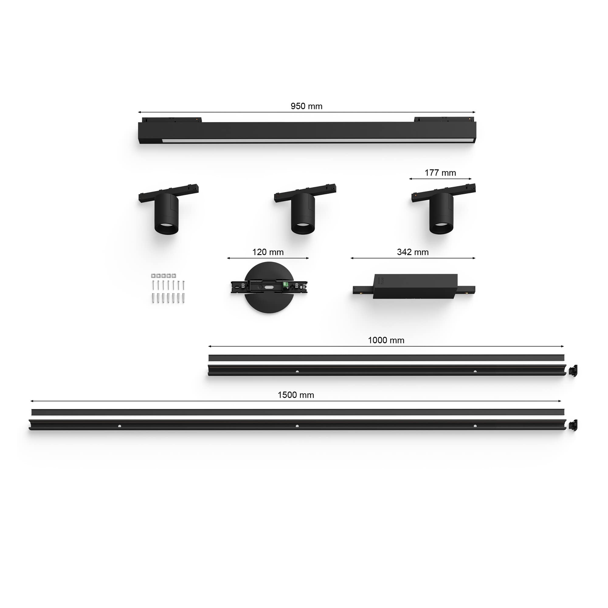 philips-hue-perifo-kit-plafonnier-sur-rail-avec-3-spots-cylindriques-et-1-barre- image 5